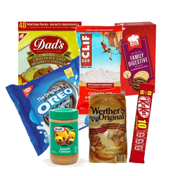 Cookies, Snacks & Candy