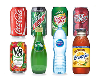 Pop, Juice, Water etc 