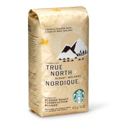 Starbucks True North,  Whole Bean, 1 lb bag "Blonde Roast" 