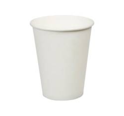 White Paper Coffee Cups, 12oz, 50ct