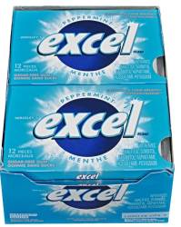 Excel Gum, Sugar-Free Peppermint 12pk