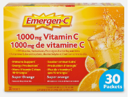 Emergen-C IMMUNE+ 1000mg Vitamin C, 30 packets